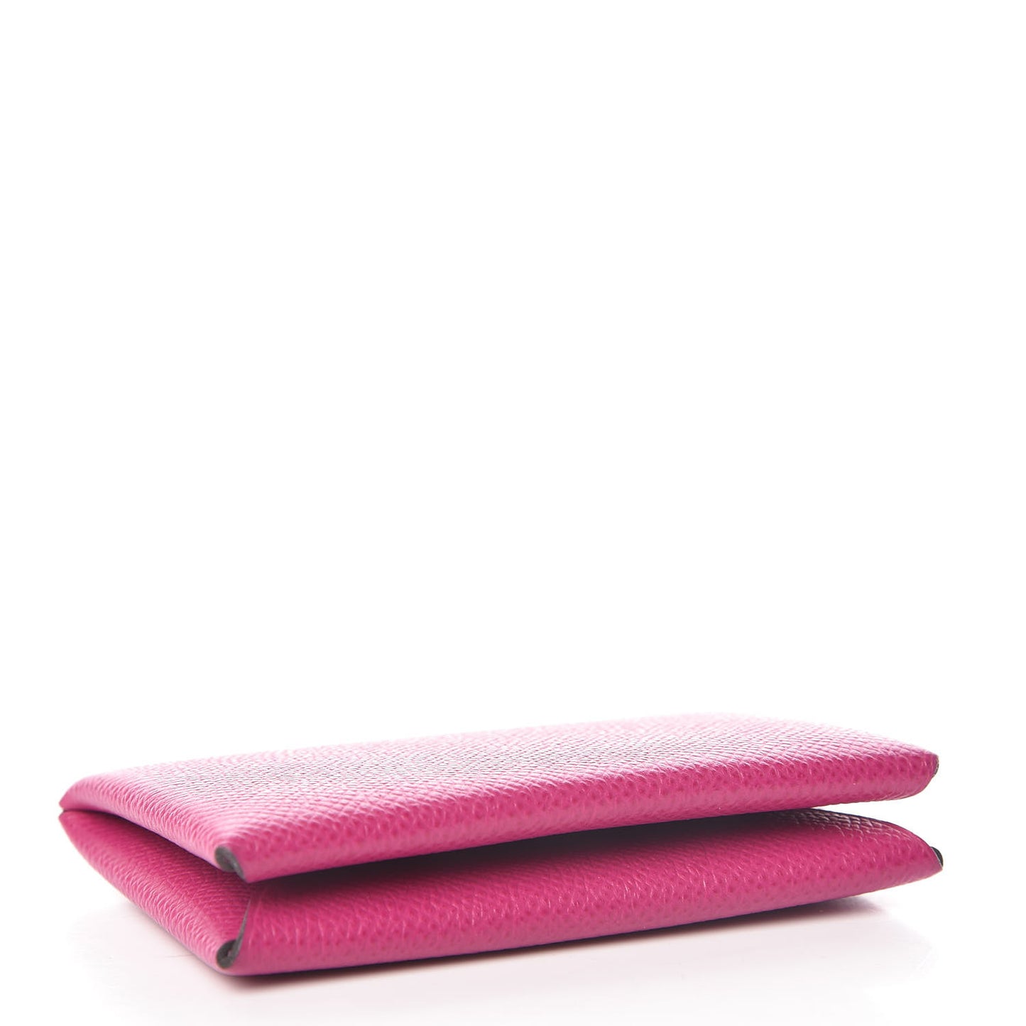 Epsom Calvi Card Case Rose Pourpre