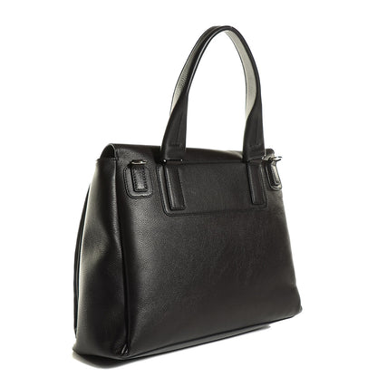 Givenchy Waxy Grained Calfskin Medium Pandora Pure Flap Bag Black 3 of 10