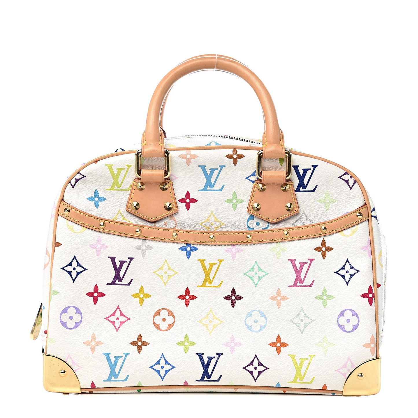 Monogram Multicolor Trouville White