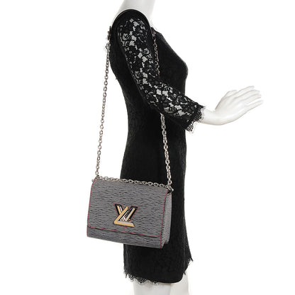 Louis Vuitton Epi Twist Shoulder Bag MM Denim Dark 2 of 7