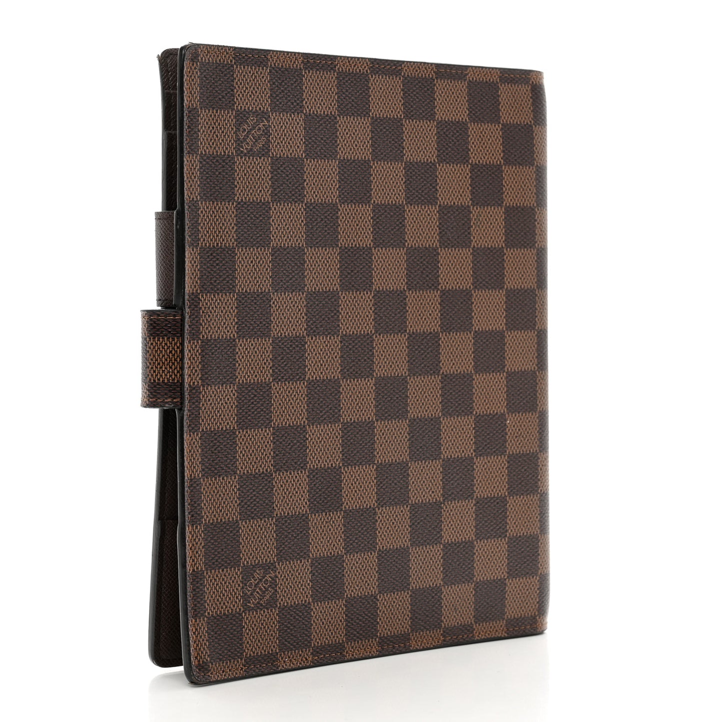 Damier Ebene Large Ring Agenda Cover