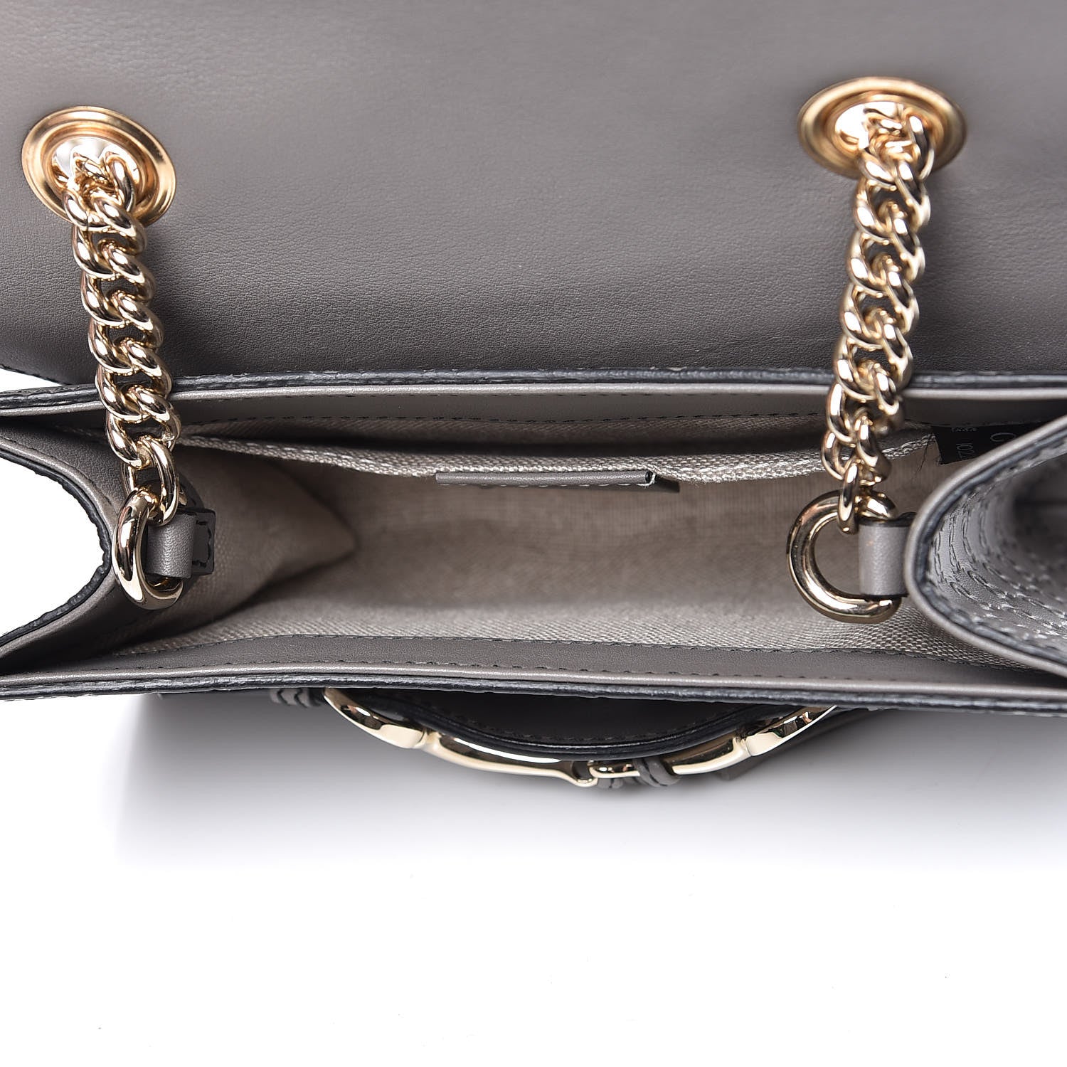Gucci Soft Microguccissima Mini Emily Chain Shoulder Bag Loess 5 of 9