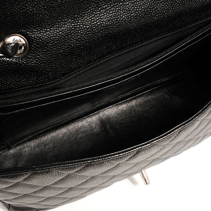 Chanel Caviar Jumbo Single Flap Black 8 of 8