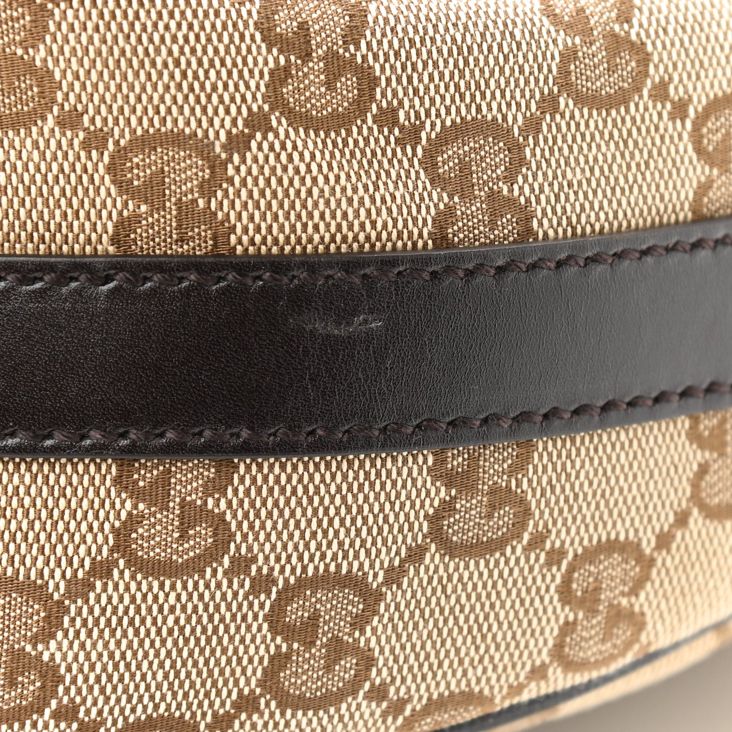 Gucci Monogram Medium GG Twins Hobo Dark Brown 9 of 9