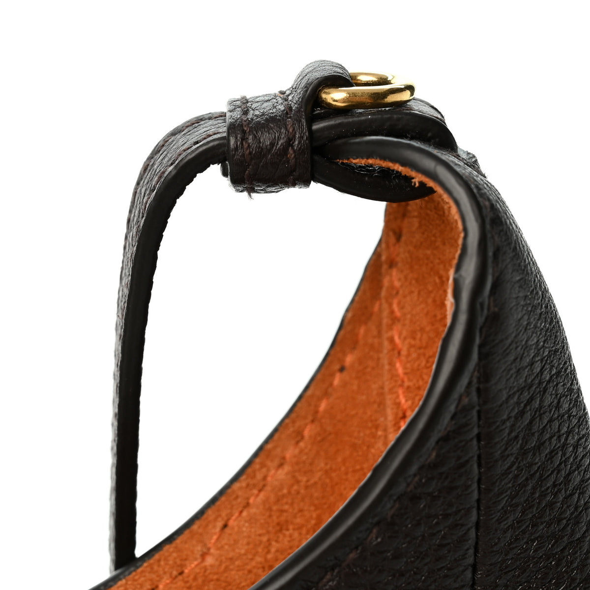 Miu Miu Vitello Phenix Small Padlock Crossbody Bag Moro 10 of 10