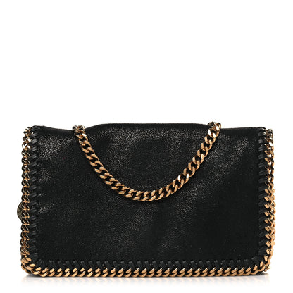 Stella McCartney Shaggy Deer Falabella Crossbody Bag Black 1 of 9