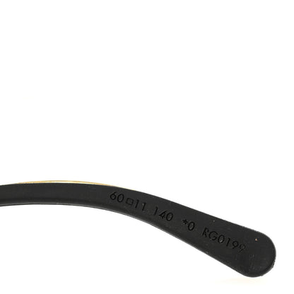 Louis Vuitton Metal The Party Aviator Anti Blue Sunglasses Z0997W Gold 7 of 10