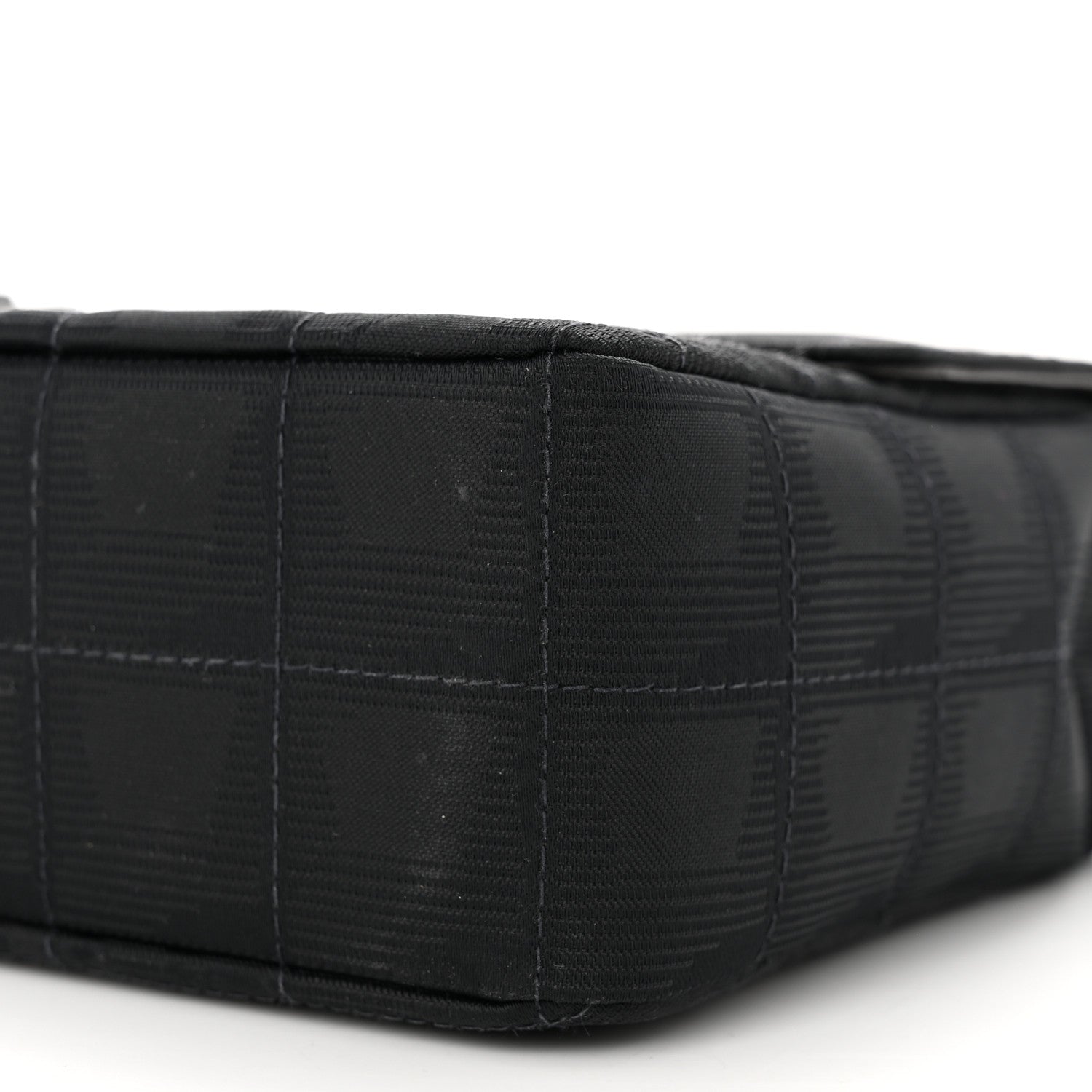 Chanel Nylon Medium Travel Flap Black 10 of 10