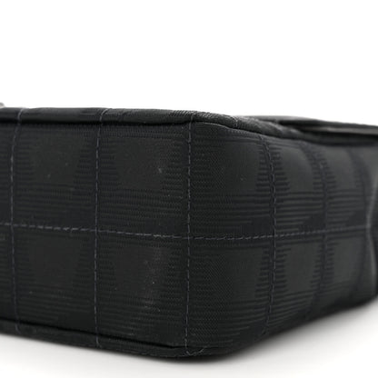 Chanel Nylon Medium Travel Flap Black 10 of 10