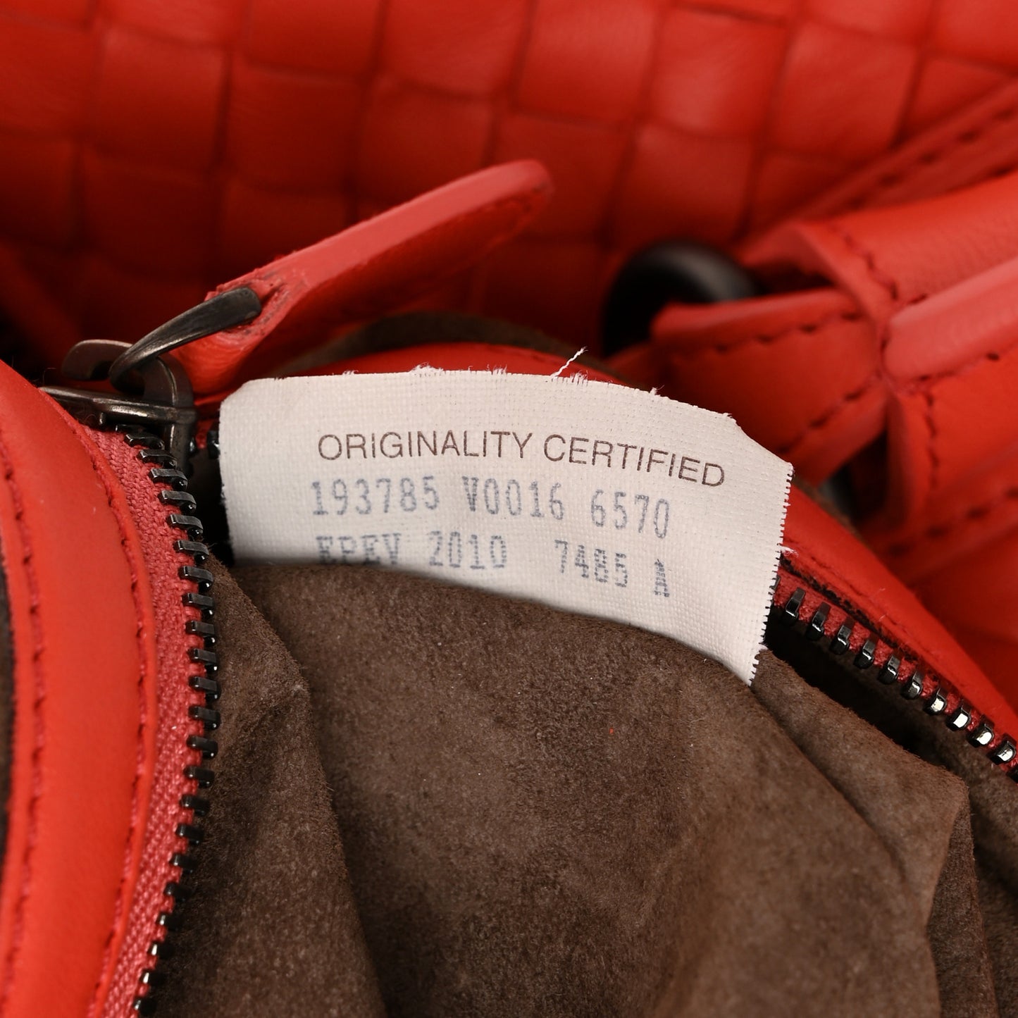 Nappa Intrecciato Maxi Convertible Tote Magma