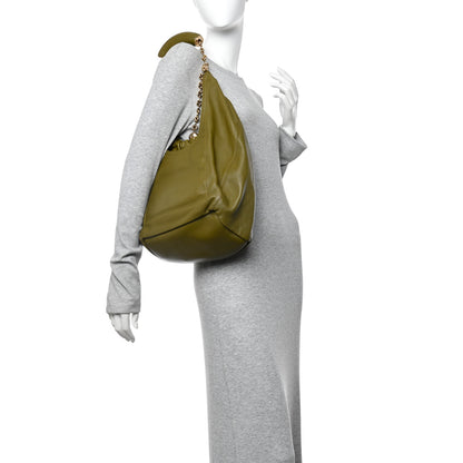 Loewe Mellow Nappa Small Squeeze Bag Olive 2 of 14