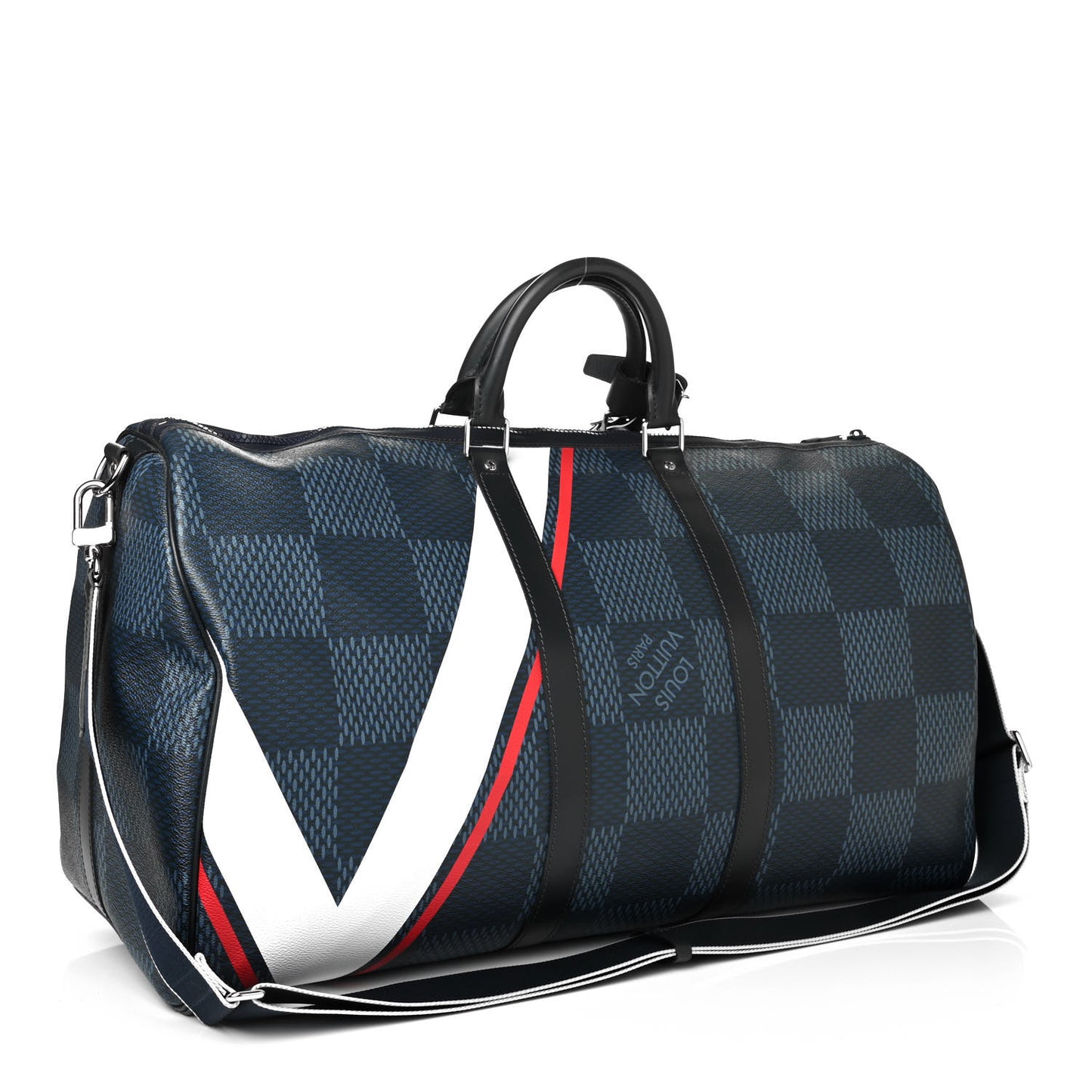 Damier Cobalt America's Cup Regatta Keepall Bandouliere 55