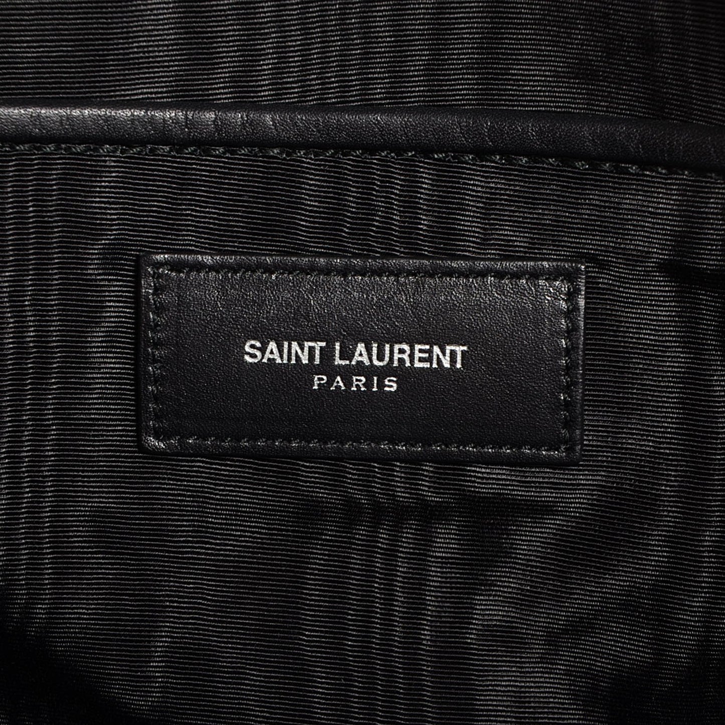 Calfskin Medium Rive Gauche Duffle Black