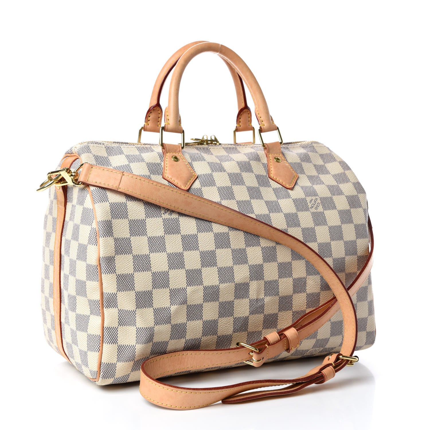 Louis Vuitton Damier Azur Speedy Bandouliere 30 3 of 15