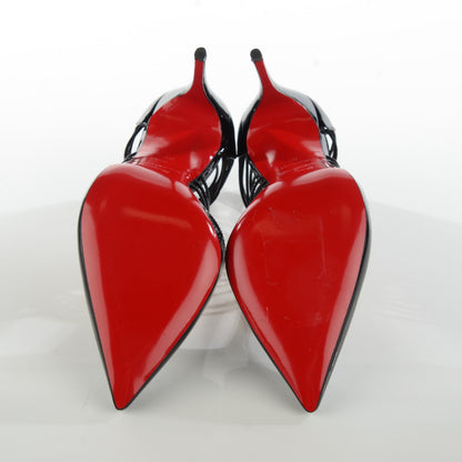 Christian Louboutin Patent Confusa 100 Pumps 37 Black 5 of 8