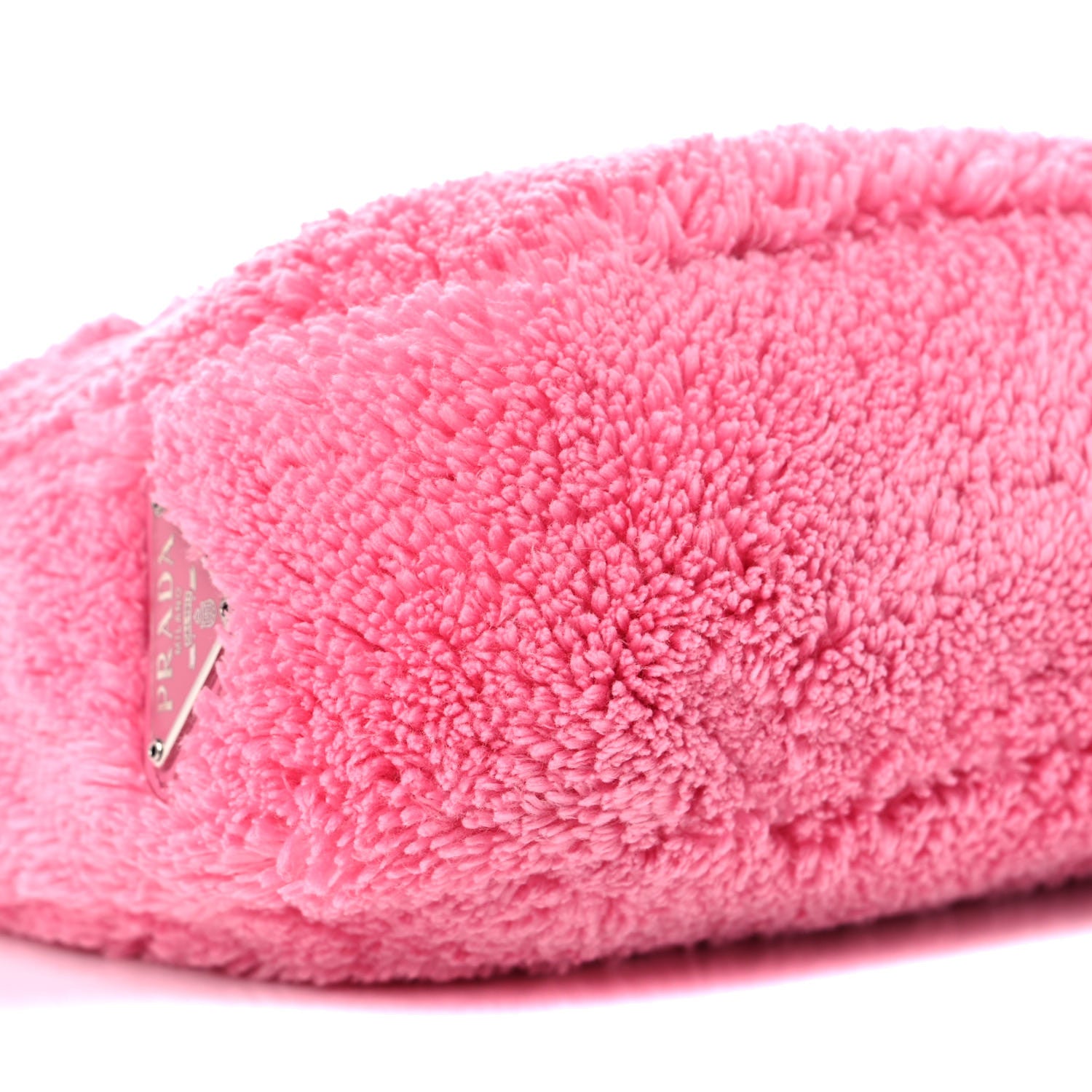 Prada Terry Cloth Mini Re-Edition 2000 Bag Petalo Black 6 of 8