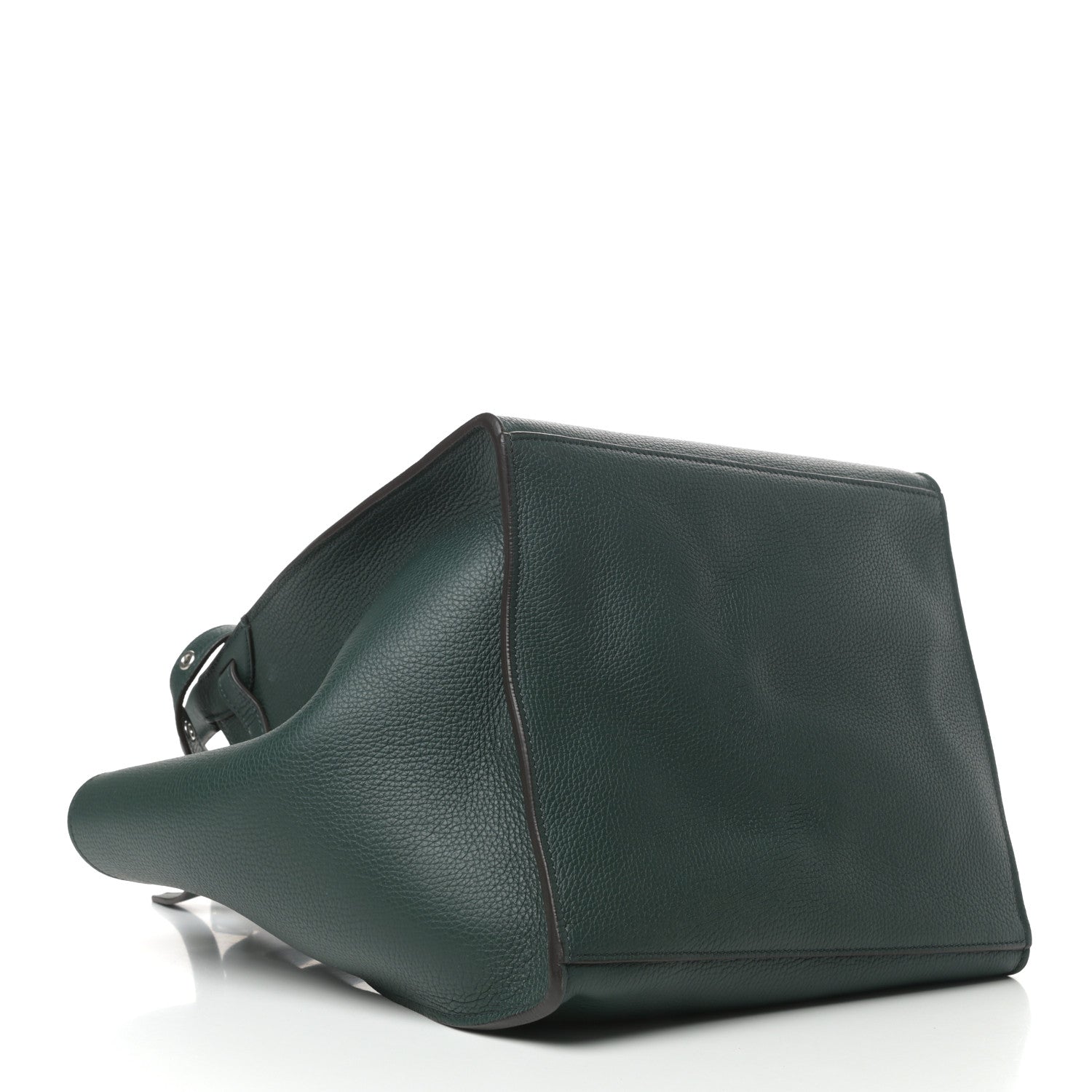 Celine Supple Grained Calfskin Small Big Bag Dark Green 4 of 9