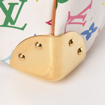 Louis Vuitton Monogram Multicolor Speedy 30 White 9 of 16