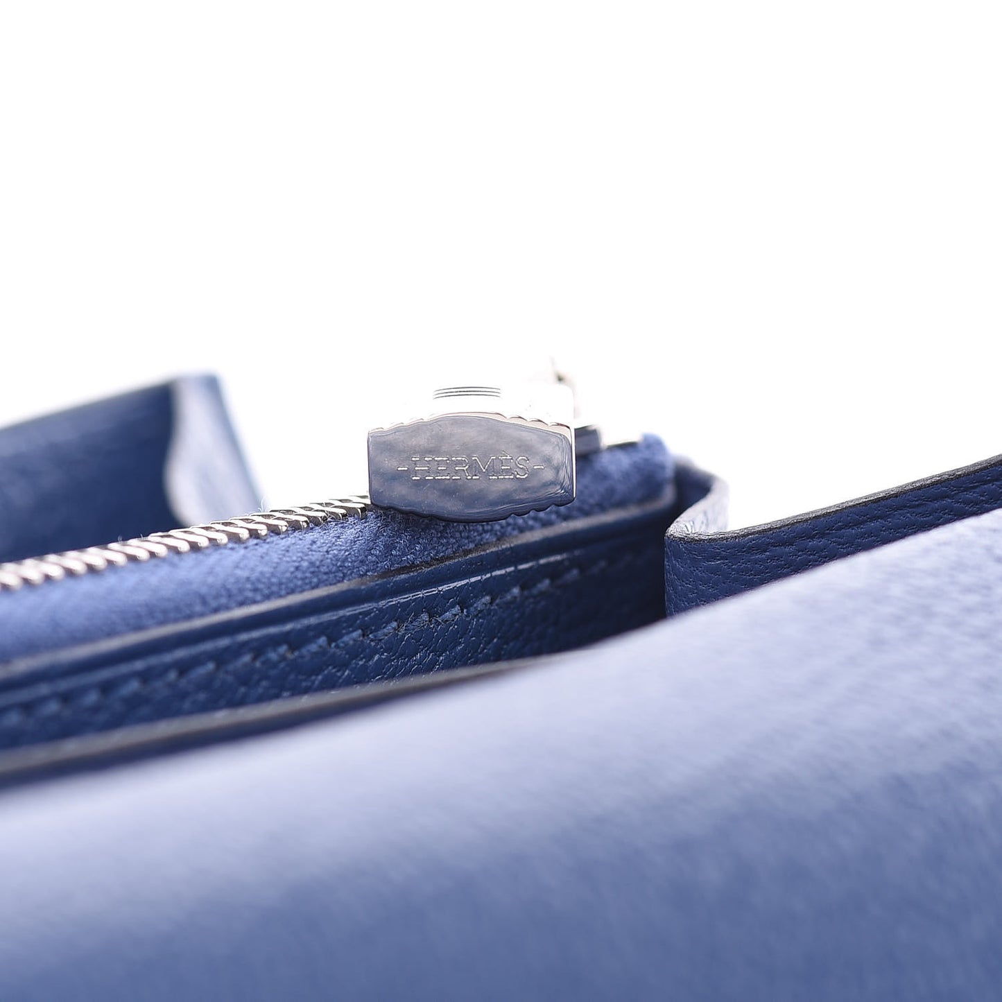 Chevre Mysore Kelly Longue Wallet Bleu Brighton