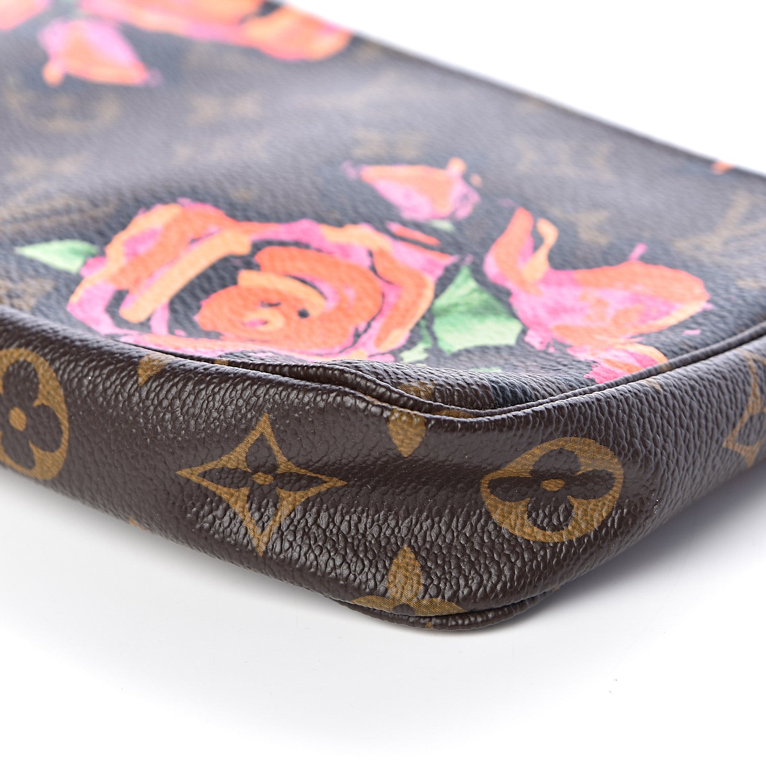 Louis Vuitton Monogram Roses Pochette Accessories 9 of 10