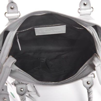 Balenciaga Agneau Giant 12 Silver Hardware Town Gris 6 of 8