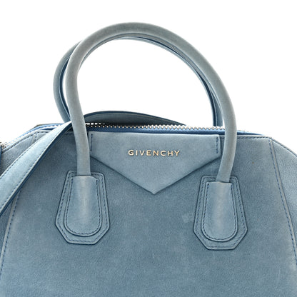 Givenchy Nubuck Small Antigona Blue 8 of 12