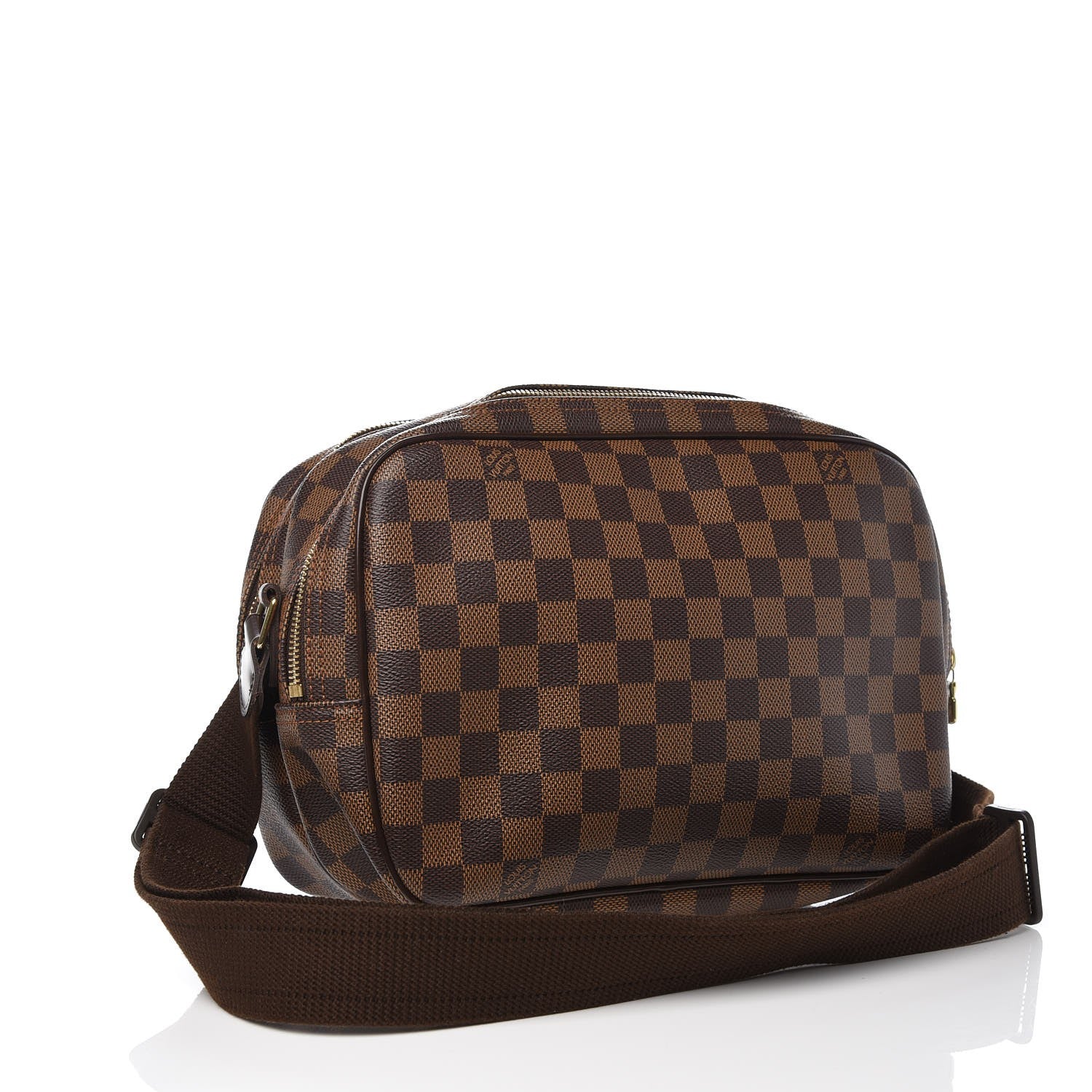 Louis Vuitton Damier Ebene Reporter PM 3 of 7