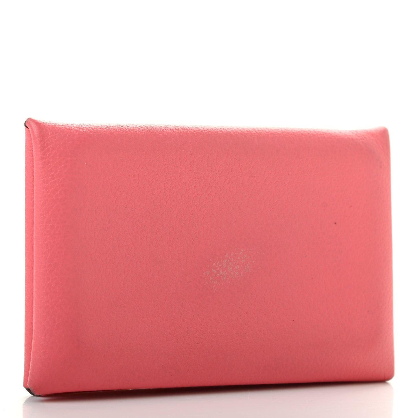 Chevre Mysore Calvi Card Case Rose Azalee