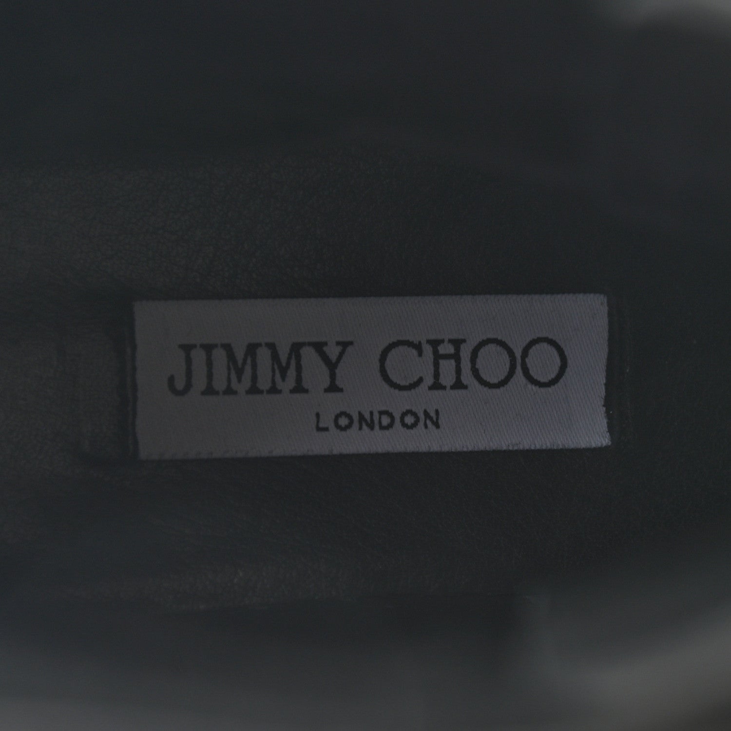 Jimmy Choo Grainy Calfskin Dalston Boots 37 Black 7 of 7