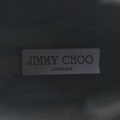 Jimmy Choo Grainy Calfskin Dalston Boots 37 Black 7 of 7