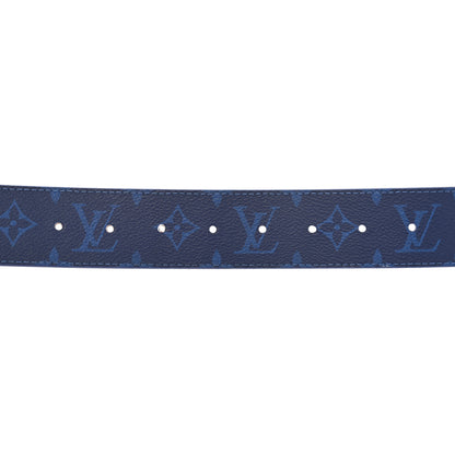 Louis Vuitton Monogram 40mm Reversible LV Initiales Belt 100 40 Cobalt Blue 6 of 9