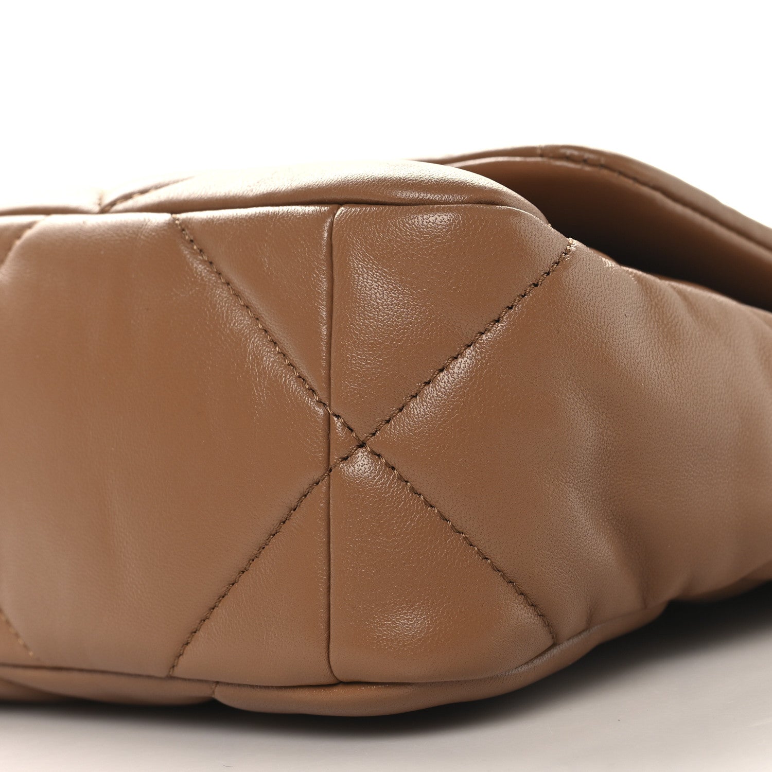 Chanel Lambskin Quilted Medium Chanel 19 Flap Brown 10 of 10