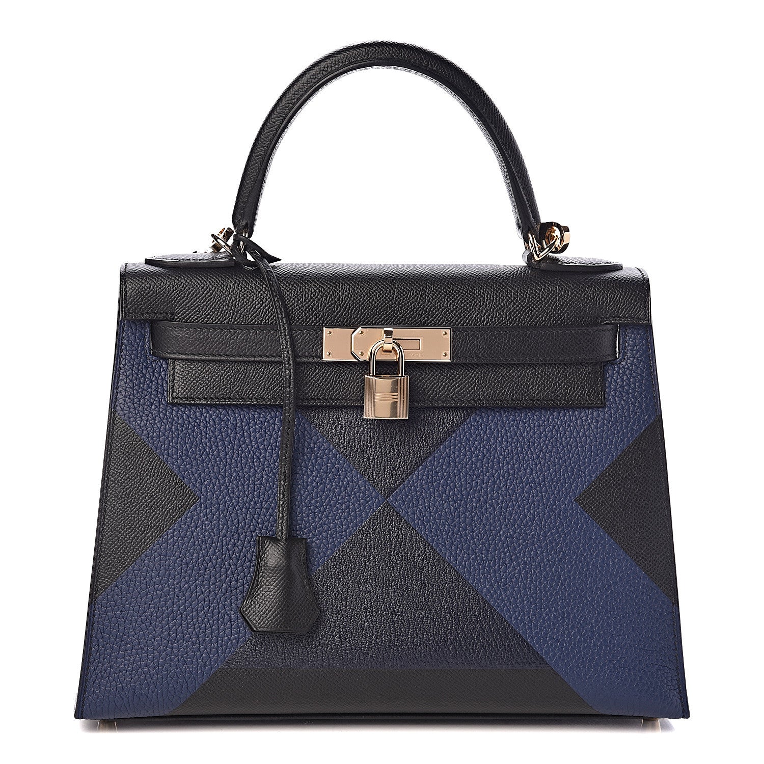 Hermes Epsom Taurillon Clemence Chevre Mysore Horseshoe Kellygraphie Lettre X Kelly Sellier 28 Noir Bleu Indigo Bleu Saphir 1 of 36