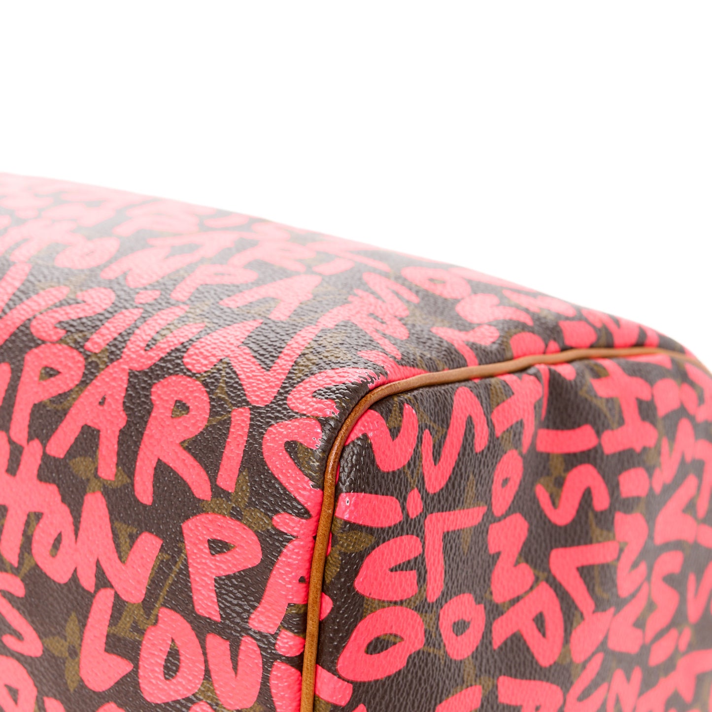 Monogram Graffiti Speedy 30 Fuchsia