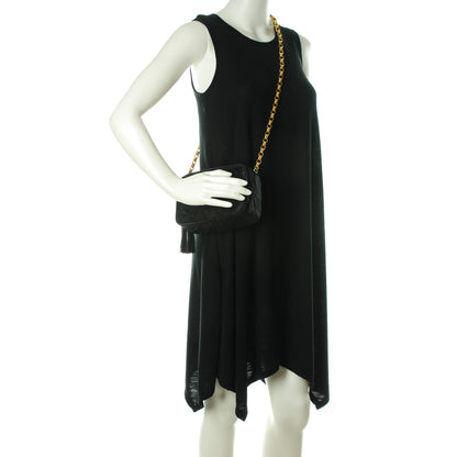Chanel Quilted Satin Camera Bag Black 3 of 10