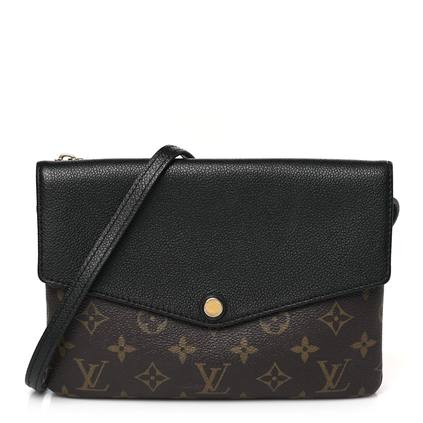 Monogram Twice Pochette Black