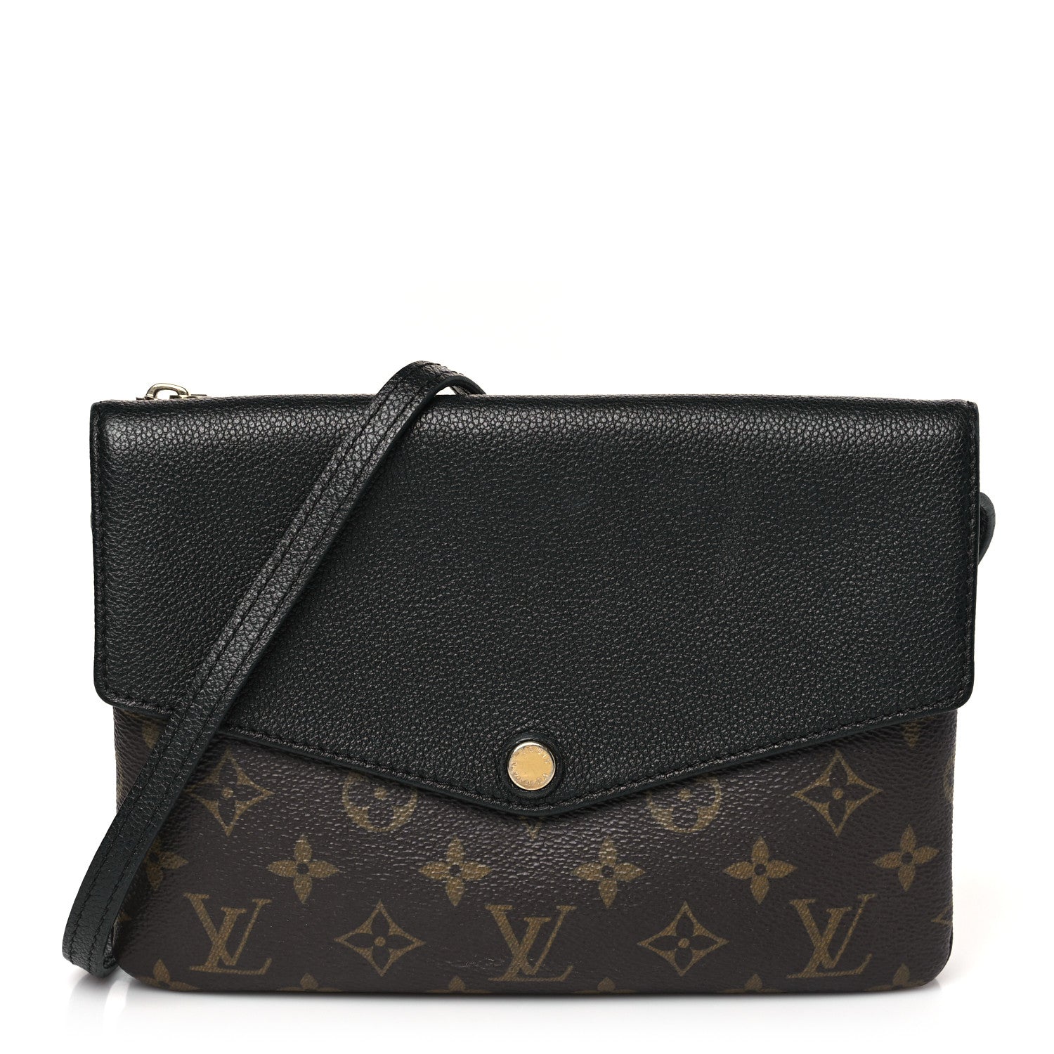 Louis Vuitton Monogram Twice Pochette Black 1 of 9