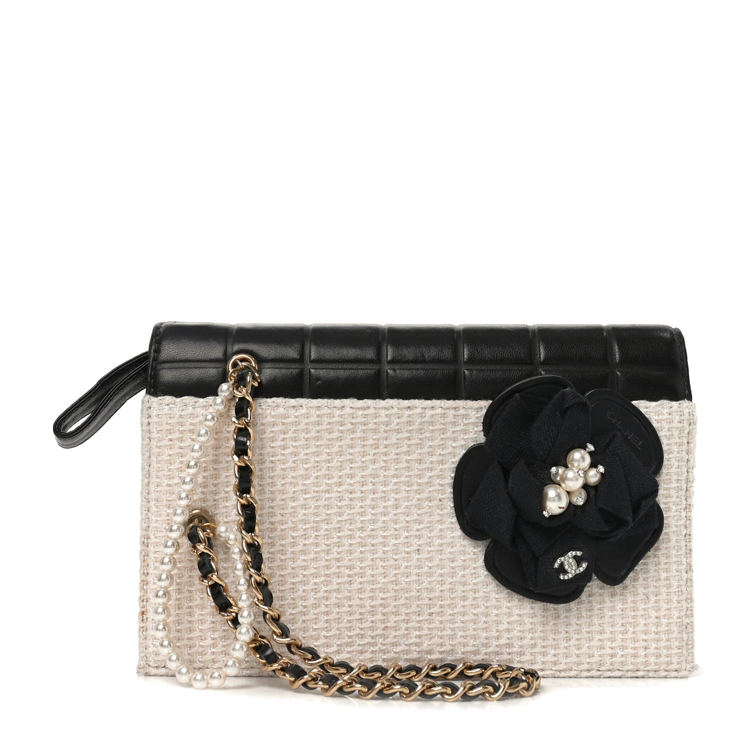 ✨未使用級✨CHANEL　PLAID＆POUCH　限定　ブランケット　カシミヤ混 Chanel Tweed Jersey Lambskin Camellia Flap Chocolate Bar Pearl
