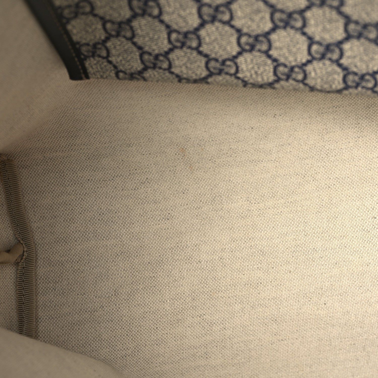 Gucci GG Plus Monogram Medium Signature Web Loop Tote Navy 11 of 11