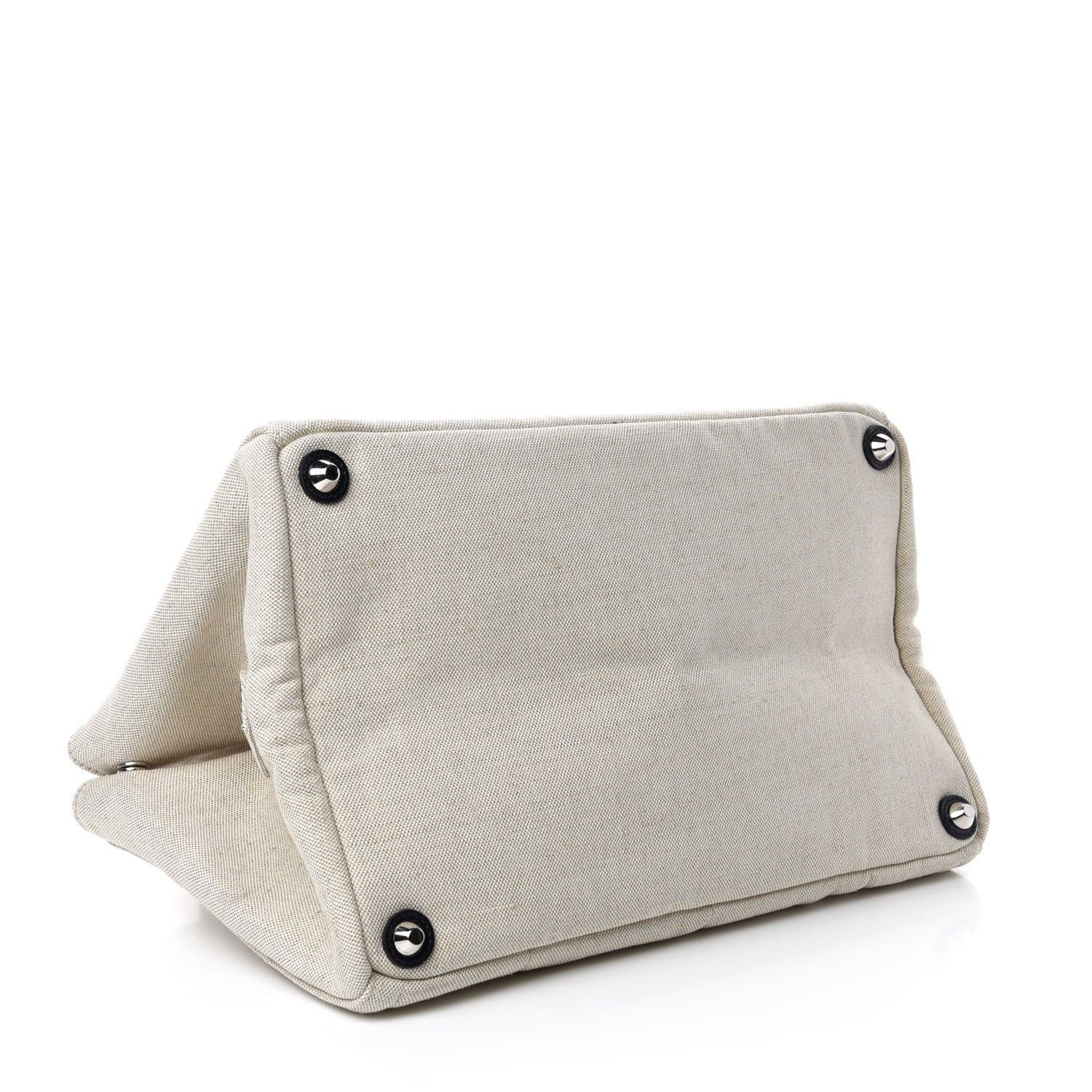 Prada Canvas Mistolino Canapa Tote Naturale Blue 4 of 14