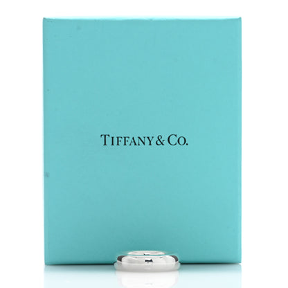 Tiffany Sterling Silver Elsa Peretti Doughnut Band Ring 58 8.5 5 of 5