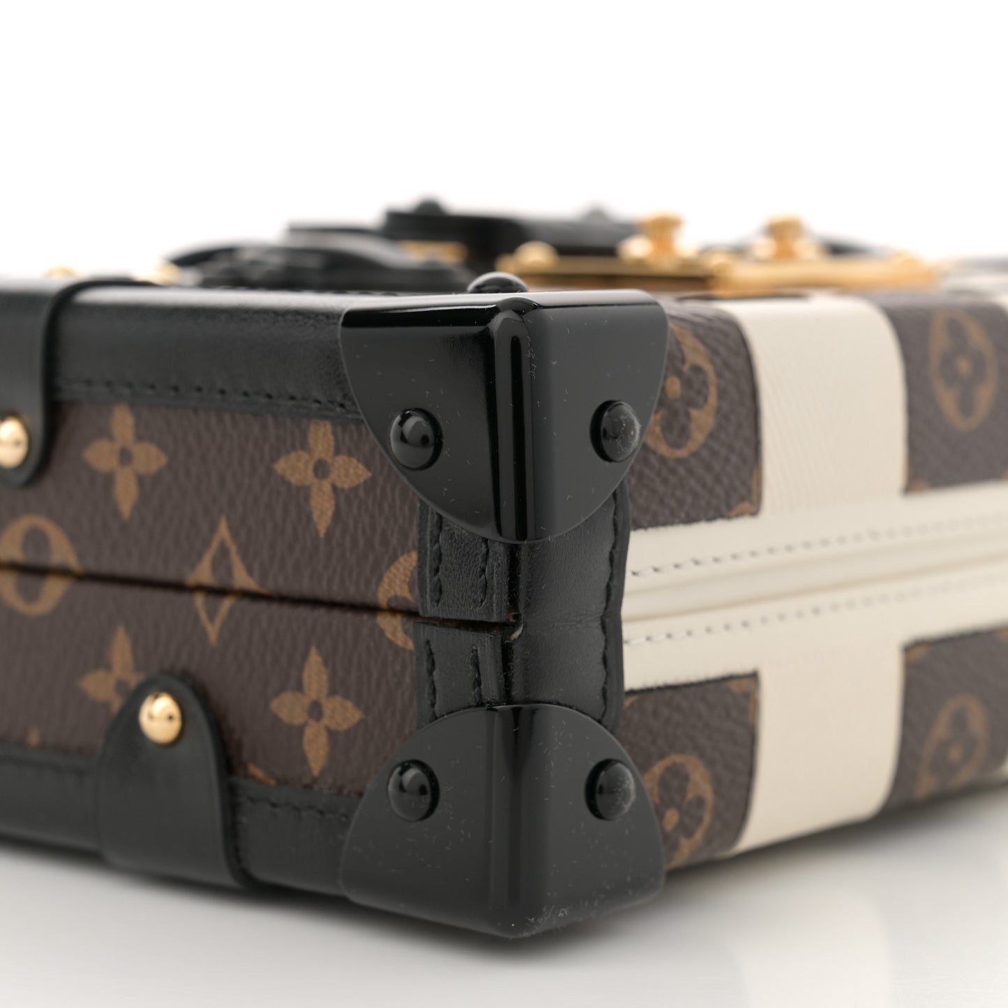 Monogram Tressage Petite Malle Creme