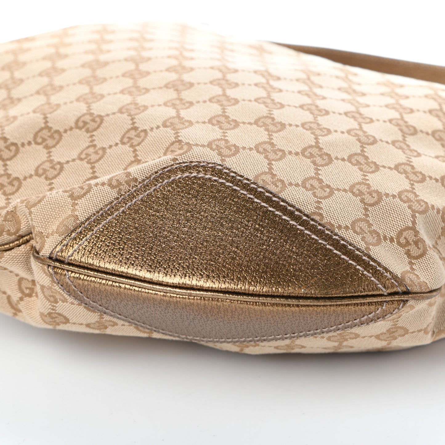 Monogram Princy Hobo Metallic Bronze