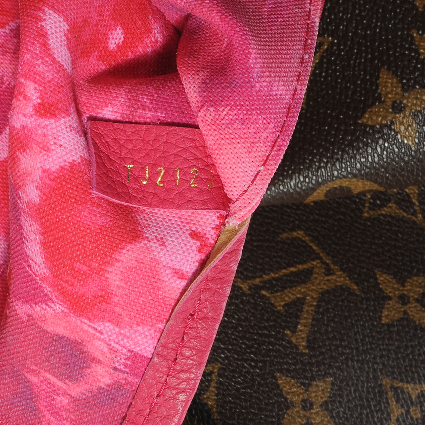 Monogram Articles de Voyage Ikat Neverfull GM Rose Indien