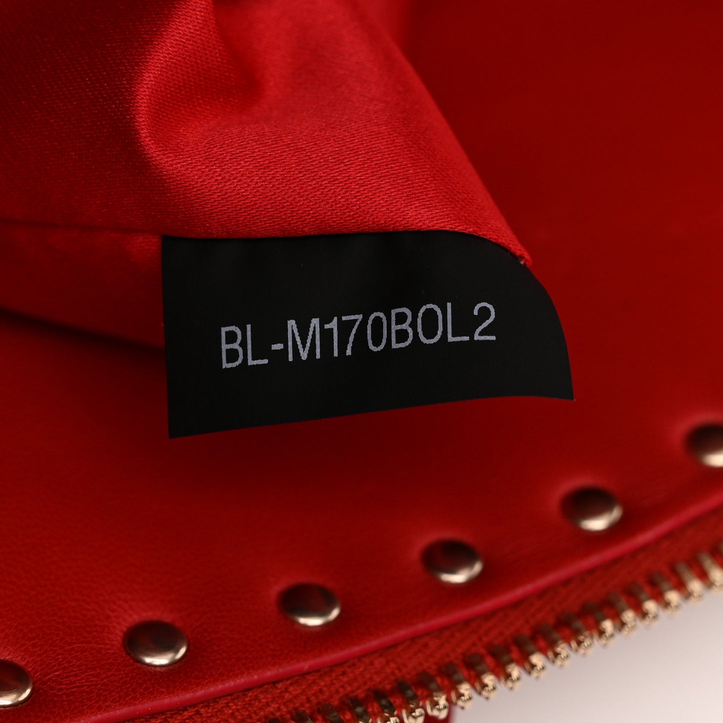 Vitello Rockstud Shoulder Bag Rosso Valentino