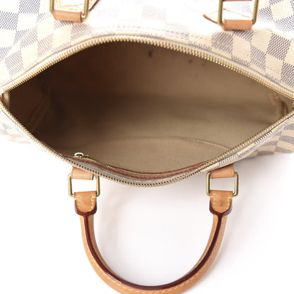 Louis Vuitton Damier Azur Speedy 30 5 of 12