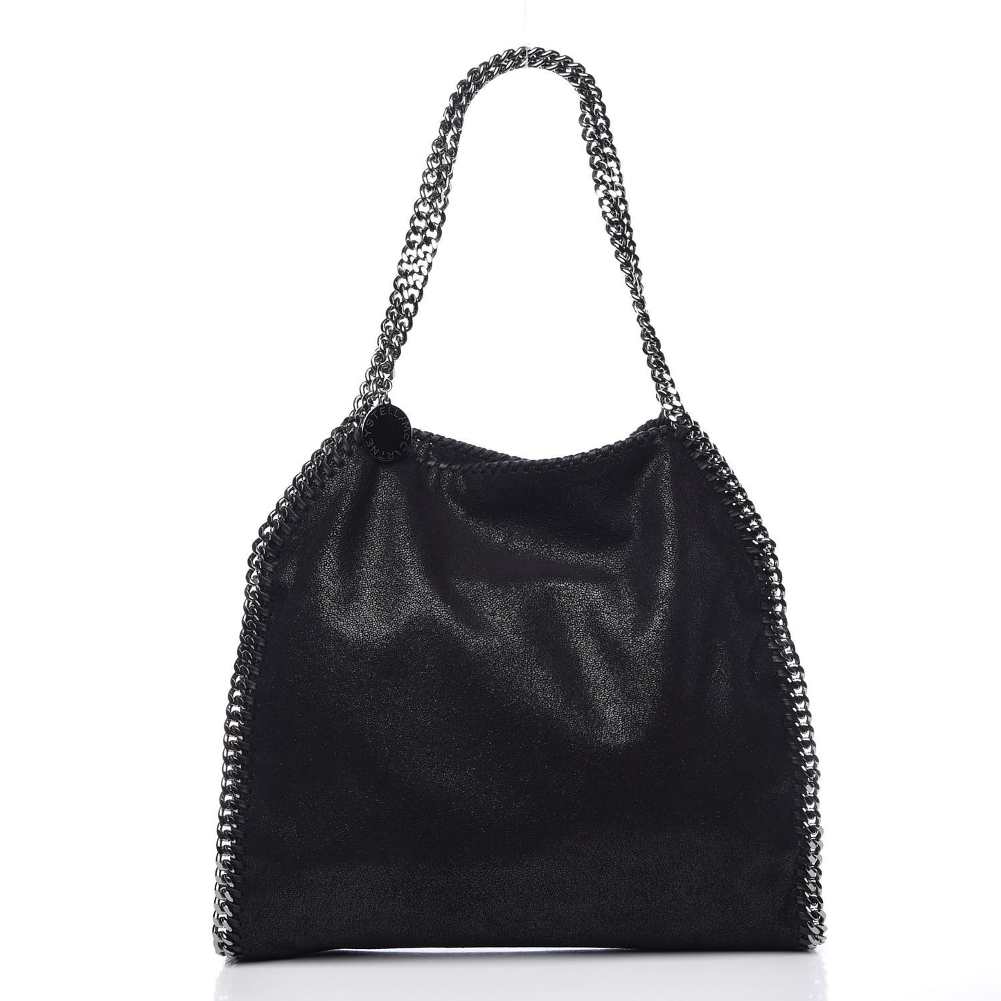Shaggy Deer Small Falabella Tote Black