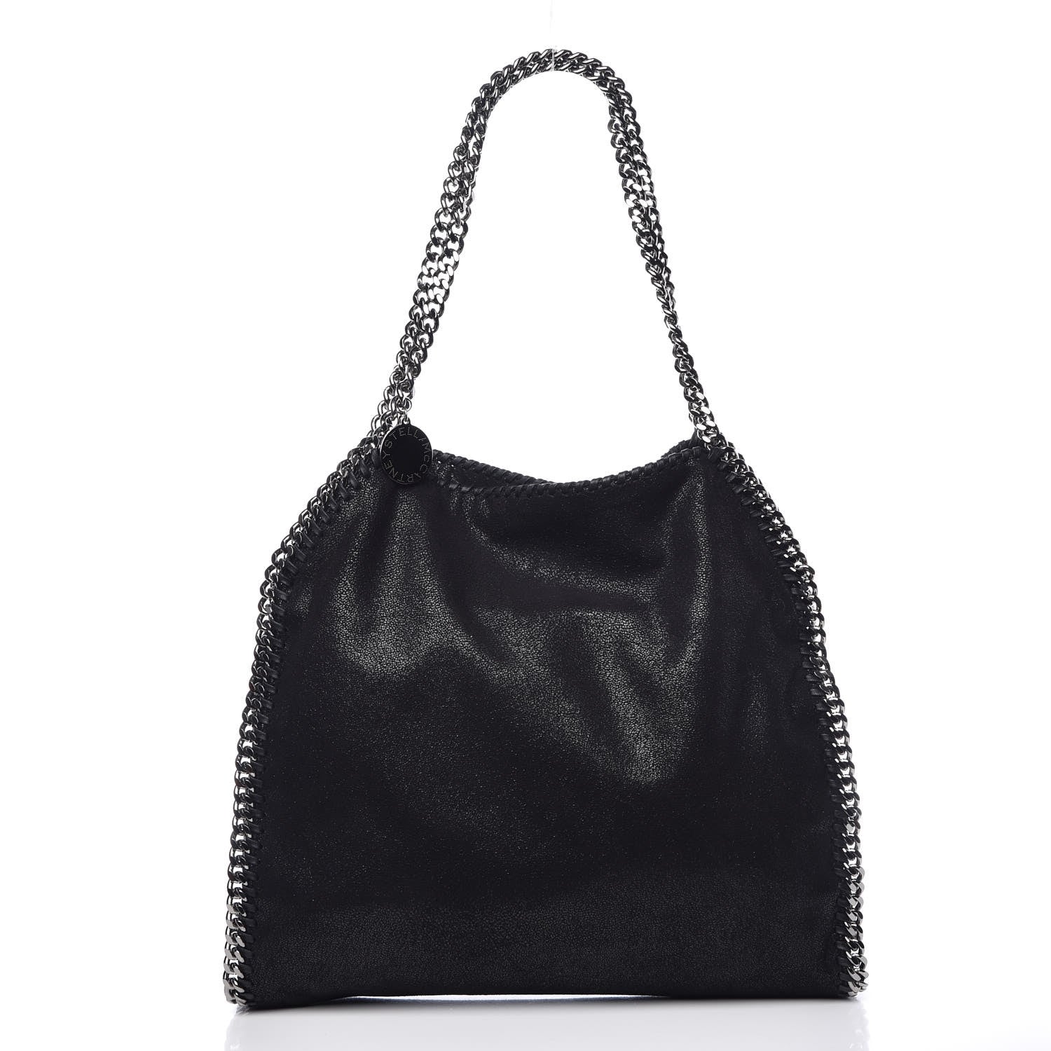 Stella McCartney Shaggy Deer Small Falabella Tote Black 1 of 9
