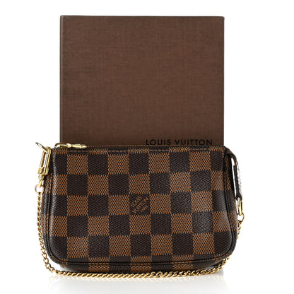 Louis Vuitton Damier Ebene Mini Pochette Accessories 8 of 8