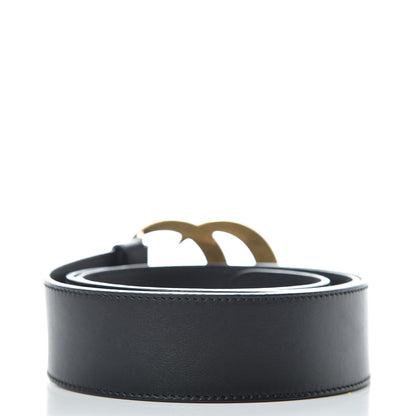 Gucci Calfskin Double G 40mm Belt 90 36 Black 3 of 8
